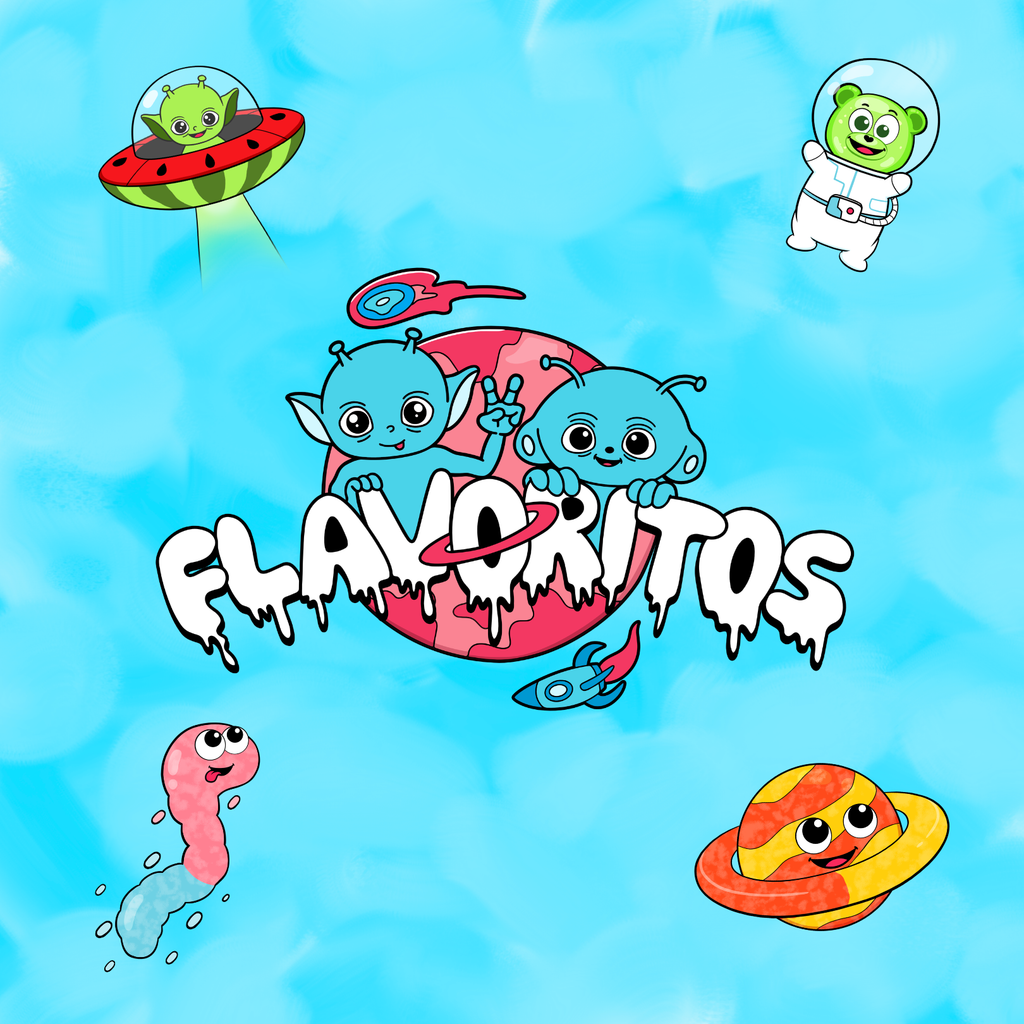 Flavoritos Signature Alien Plush – Soft & Collectible