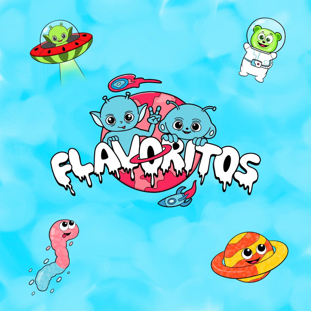 FLAVORITOS T-Shirt & Candy Bag Bundle Special - Casual Fitted Design for Everyday Wear