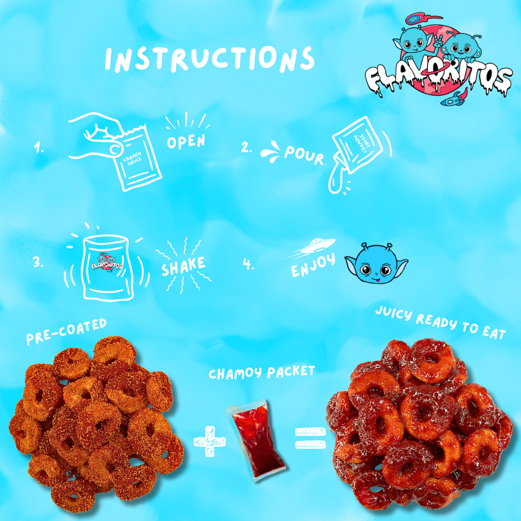 CHAMOY PEACH RINGS