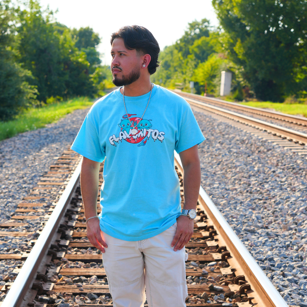 FLAVORITOS T-Shirt & Candy Bag Bundle Special - Casual Fitted Design for Everyday Wear