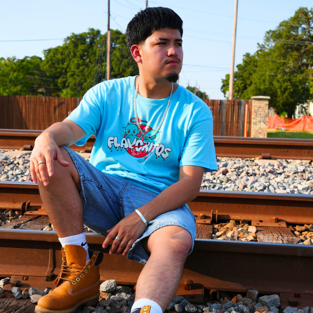 FLAVORITOS T-Shirt & Candy Bag Bundle Special - Casual Fitted Design for Everyday Wear