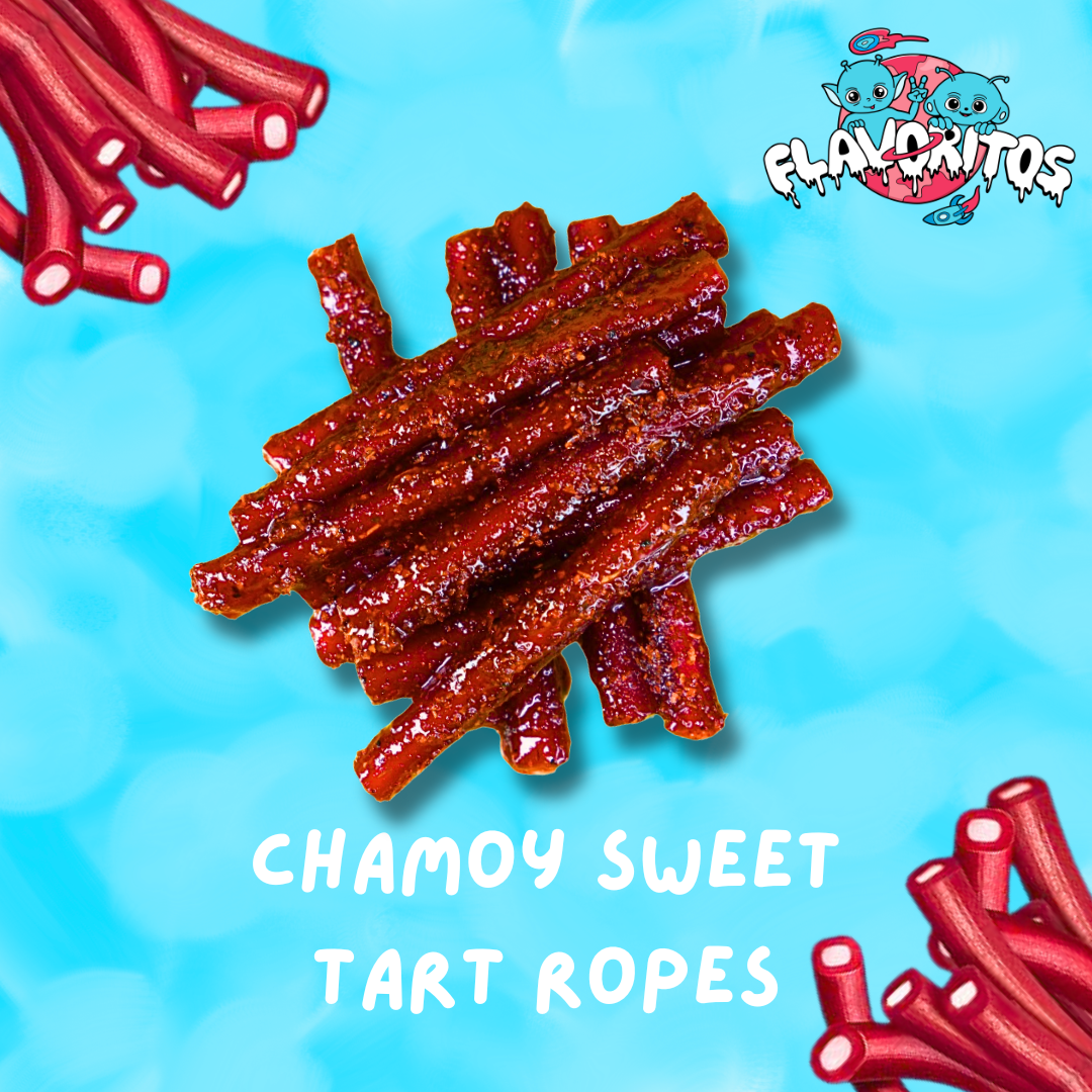 CHAMOY CHERRY SWEET TART ROPES
